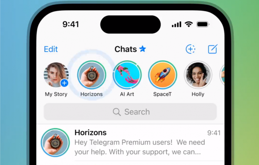استوری تلگرام برای کاربران ایرانی فعال شد