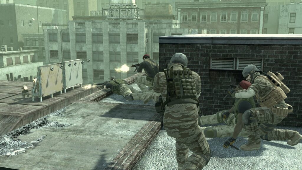 بخش آنلاین بازی Metal Gear Solid 4