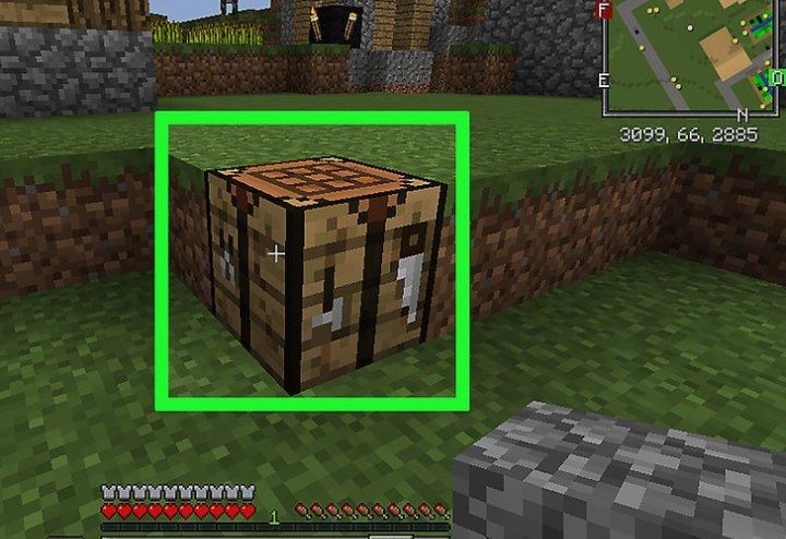 روش ساخت زره در ماینکرافت