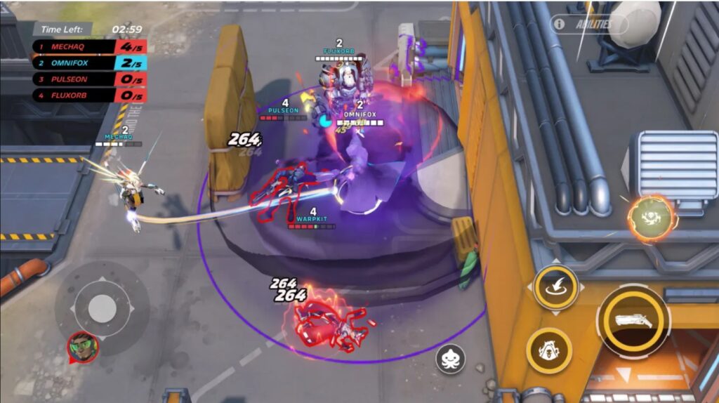 بازی موبایلی Overwatch Rush