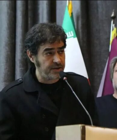 شهاب حسینی در مراسم جواد گنجی از سیاست‌مداران انتقاد کرد