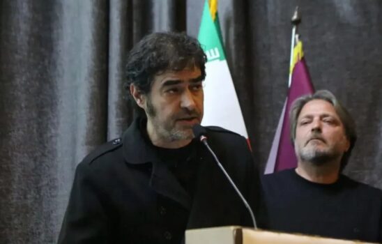 شهاب حسینی در مراسم جواد گنجی از سیاست‌مداران انتقاد کرد