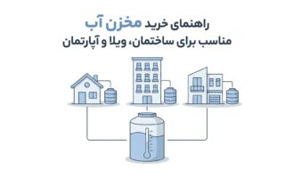 راهنمای خرید مخزن آب مناسب برای ساختمان ، ویلا و آپارتمان