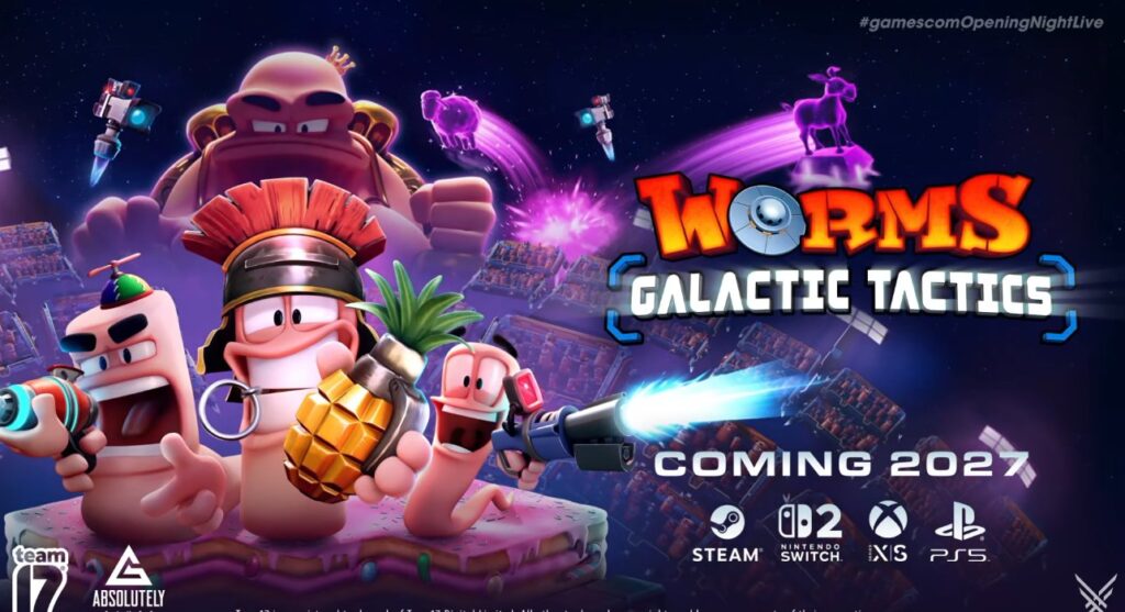 بازی Worms Galactic Tactics برای ۲۰۲۷ معرفی شد