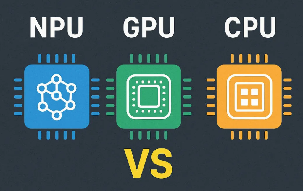 تفاوت CPU ،GPU و NPU به زبان ساده