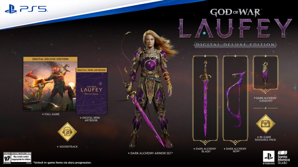 پاداش پیش&zwnj;خرید نسخه دیلاکس بازی God of War Laufey