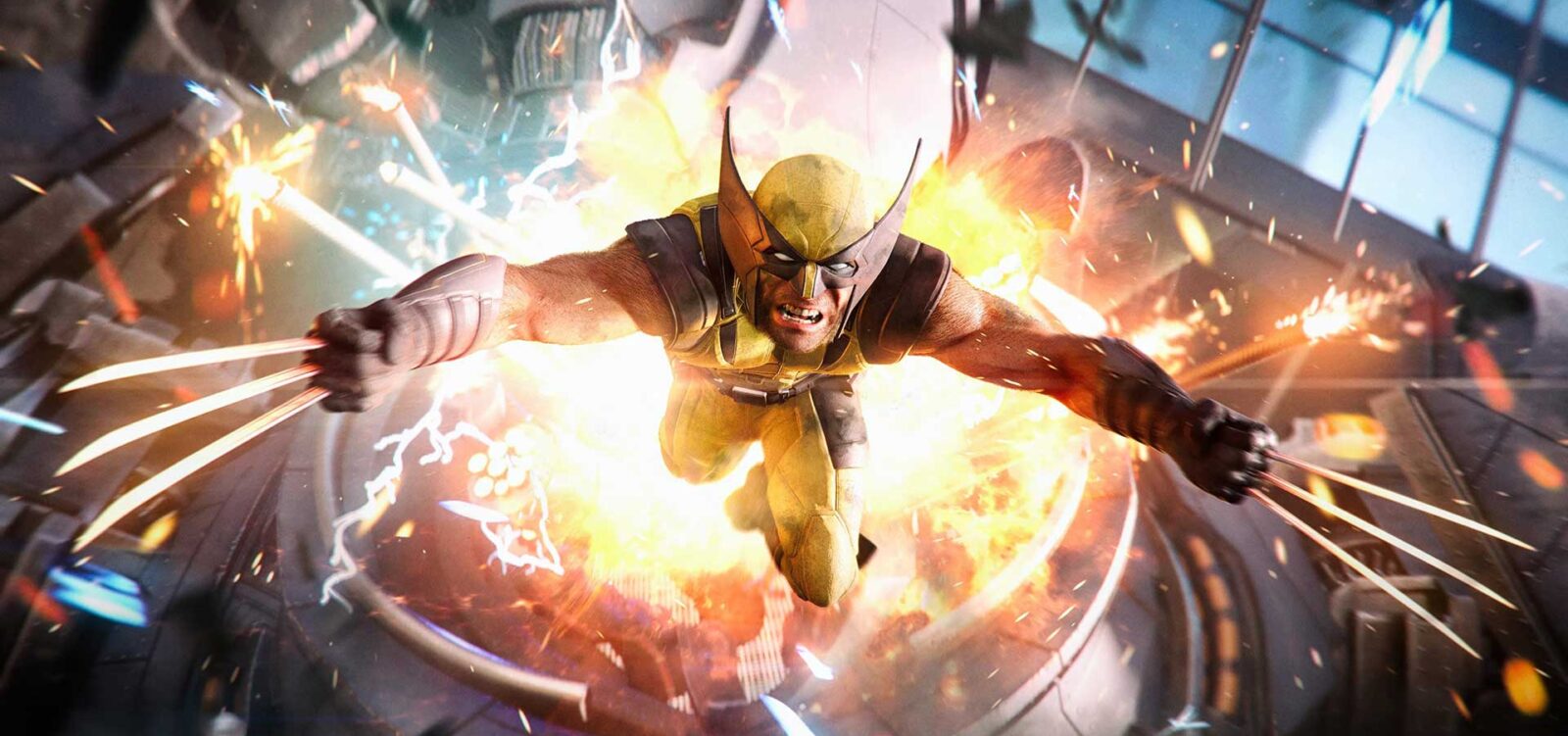 پنل کمیک‌ها در Marvel's Wolverine - Banner