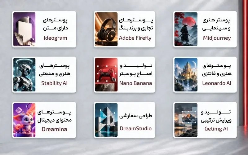 ساخت پوستر با هوش مصنوعی