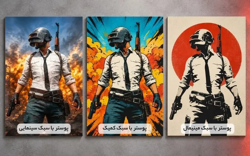 ساخت پوستر با هوش مصنوعی