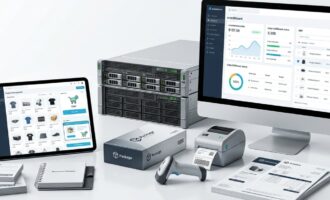 ابزارها و زیرساخت‌های لازم برای مدیریت فروشگاه اینترنتی شامل هاستینگ، سرور حسابداری و تجهیزات پردازش سفارش