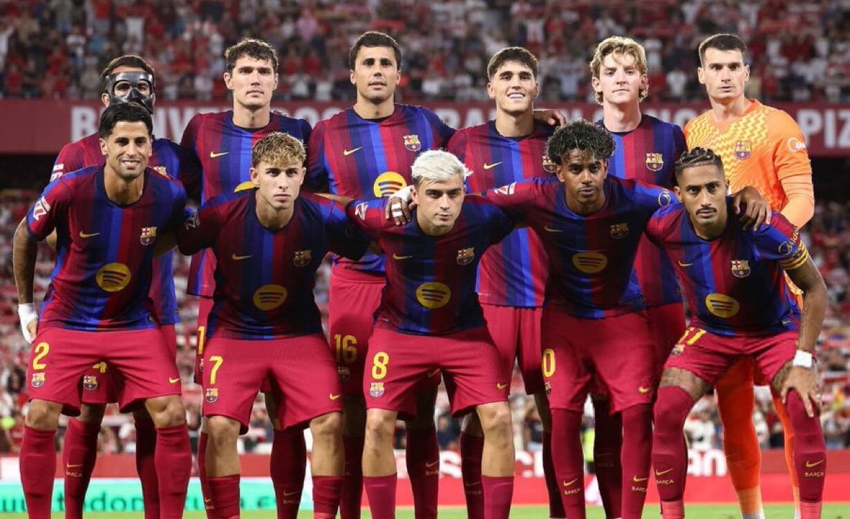 بهترین ترکیب تیم بارسلونا در بازی FC 27